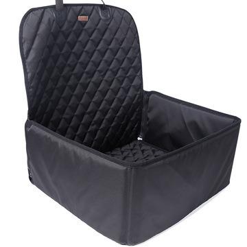 China Small Animals Wholesale Pet Supplies Pet Car Seat Carrier Crate Cover Restraint Barrier Basket Cover Folding Small Dog Pet Front Seat Car for sale