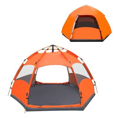 China Diagonal Tying Type Camping Tent Outdoor Custom Portable Ultralight Tent 3-4 Person Tent for sale