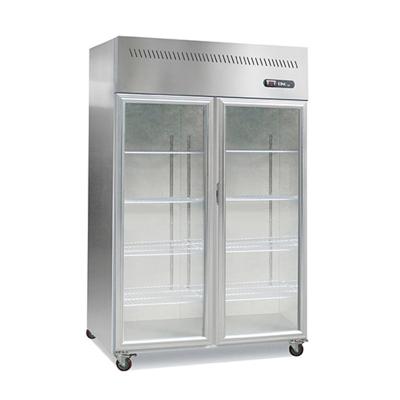 China Commercial Restaurant Canteen Hotel Food Store Kitchen Restaurant Hotel Fridge and Freezer Top-Freezer Refrigerators for sale