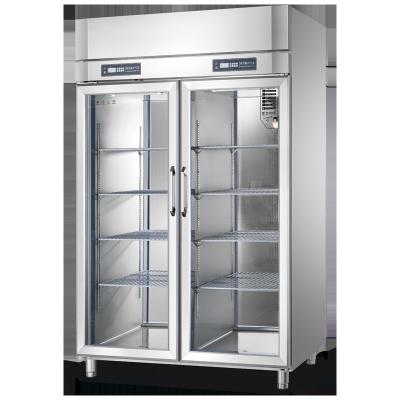 China High Efficiency Savings Supermarket Work Restaurant Dining Fridge With Bottom Freezer Fridge Refrigerator for sale