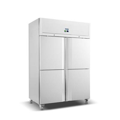 China Restaurant Canteen Hotel Food Store Fast Food Restaurant Top Freezer Refrigerators Electric Fridge Top Freezer Refrigerators for sale