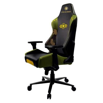 China (Height) EXCALIBUR Adjustable Gaming Office Chair Computer Racing Chair For Gamer With Adjustable Armrest for sale