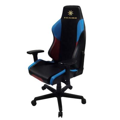 China EXCALIBUR Adjustable Swivel Computer Hardware Single (Height) Gamer Armrest Racing Gaming Office Chair for sale