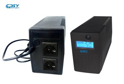 China 1000va 600w off-line sube tiempo de transferencia continuo de la batería 2-8ms del poder 2*7ah en venta