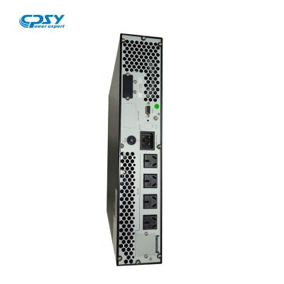 China 12V DC Ups Power Supply 1kva 0.8kw Pure Sine Wave 10kva Rack Mount for sale