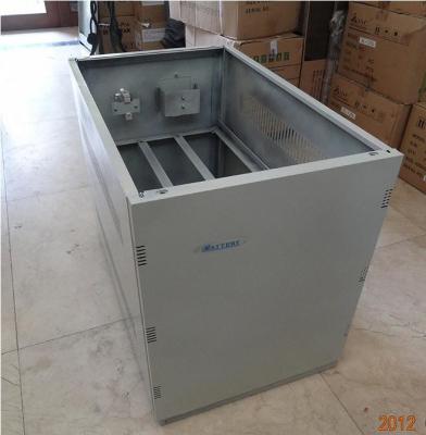 China ROHS UPS Battery Cabinet , A10 Telecom Cabinet With 10units Batteries Inside for sale