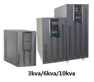 China 3KVA - 15KVA Outdoor UPS Battery Backup Armenia Led / Lcd Ups Power Supply for sale