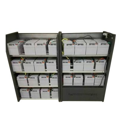 China Battery Cabinet For Ups Battery 32pcs 12V 100AH Inverter Battery Cabinet for sale