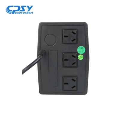 China RS232/USB Port Offline Uninterruptible Power Supply 1000va 600w 2-8ms Transfer Time for sale