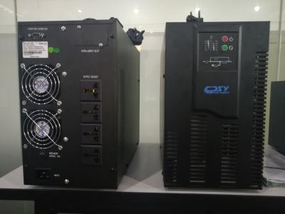 China LED-Anzeigen-einphasiges on-line-Standardmodell des UPS-Doppelt-Umwandlungs-Turm-2kva 3kva zu verkaufen