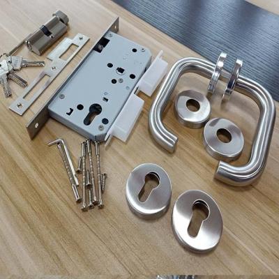 China sectional lock mortise locks euro cheapest modern profile locks with handles M8009 for sale