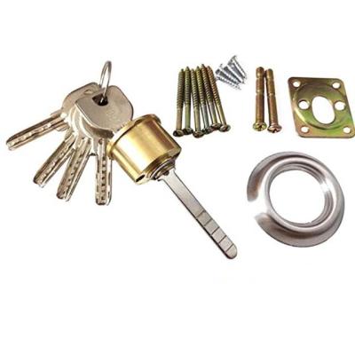 China Wood / Iron Solid Brass Jimmy Lock Rim System Master Key Door Locks Cylinder Supply for sale