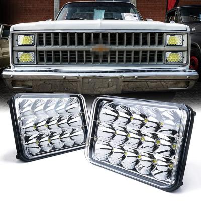 China Automotive industry lighting systems ZIPPURBROTHER low spot hig H4 45W inches 45W auto wholesale high quality vehicle beam 5 led headlights for sale