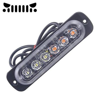 China Hot Sale 4LED Car Strobe Warning Light Car /Truck Work Light Body Side Light New 12-24V 6LED18W For AUTO ALL Car for sale