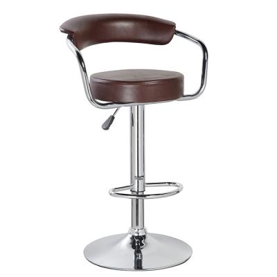 China Wholesale Modern Bar Stools Modern High Gas Lift With Footrest Umpire Chair for sale