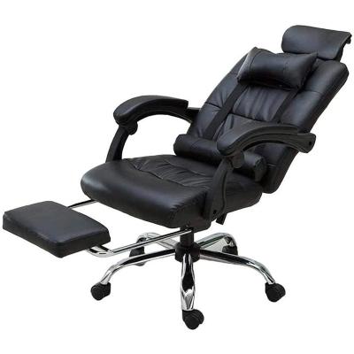 China (Height)Adjustable Executive Office Chair With Lumbar Support Arms Executive Swivel PU Leather Chair for sale