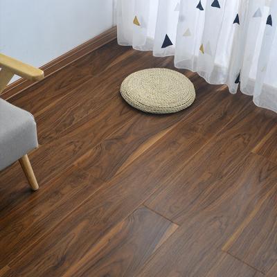 China Eco - Friendly HDF Laminated Composite Wood Flooring ECO Water Proof Engineered Flooring 10mm for sale