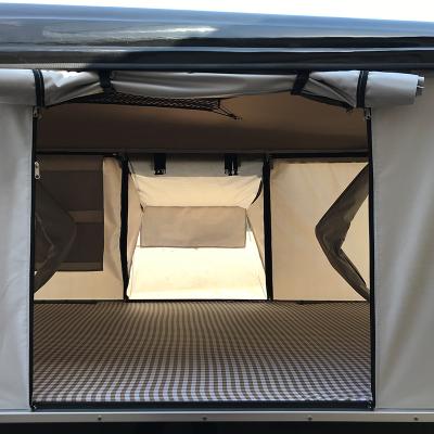 China Car Exterior High Quality Hard Shell Roof Top Shell Outdoor Activities Fiberglass Tent for sale