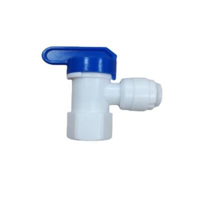 China Outdoor Pressure Tank PP Ball Valve Quick Fit Connector For Water Filters And RO Reverse Osmosis Systems for sale