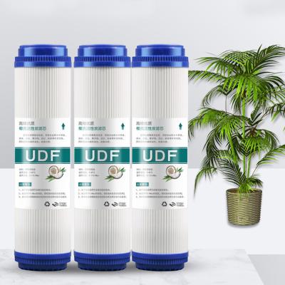 China Hotel CTO UDF Coconut Shell Carbon Water Filter Cartridge Replacement For Countertop Water Filter System Carbon Water Filter Cartridge for sale