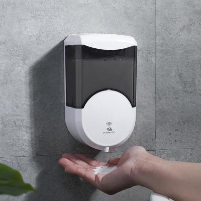 China Foam Automatic Smart Sensor Automatic Soap Dispenser 600ML Capacity ABS Hotel Soap Pump Liquid Soap Dispenser High Quality Bathroom Material for sale