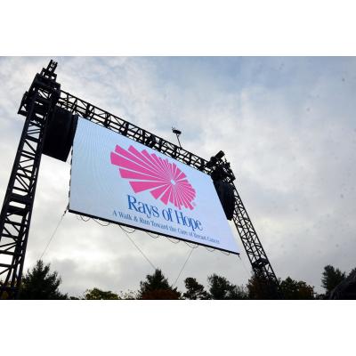 China P3.9 P3.91 Outdoor Indoor Outdoor LED Display Screen 500x500mm Video Wall Panel LED Display High Resolution for sale