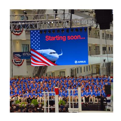 China Hot Sale Outdoor Rental LED Screen 500X1000mm SMD RGB Full Color Waterproof LED Display Panels for sale