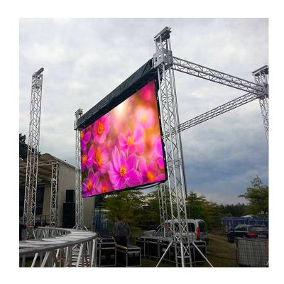 China Outdoor Hot Sale High Brightness P4.81 P3.9 Full Color Outdoor Display 500x500Mm 500x1000mm LED Screen for sale