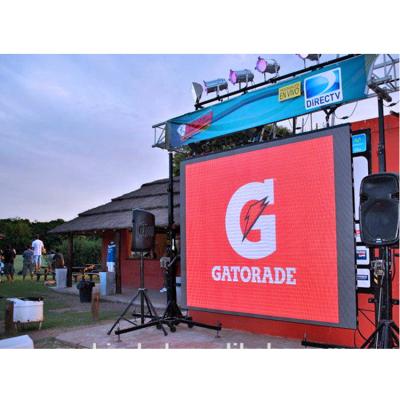 China Equipment P6 P8 P10mm LED Outdoor Waterproof Digital Signage Screen Full Color Advertising Board for sale