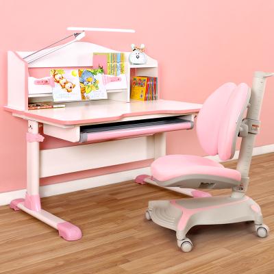 China Free Shipping Adjustable Studying Table Kids Study Table and Chair Student Chair for Kids Pink Green Gym Kitchen Box Light Blue Kids Study Table Sets for sale