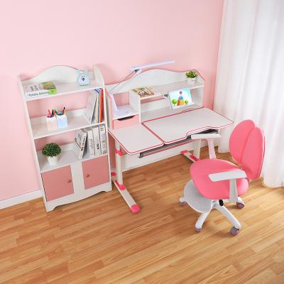 China Adjust Height Study Desk Table Baby Reading Table Wooden Study Table for sale