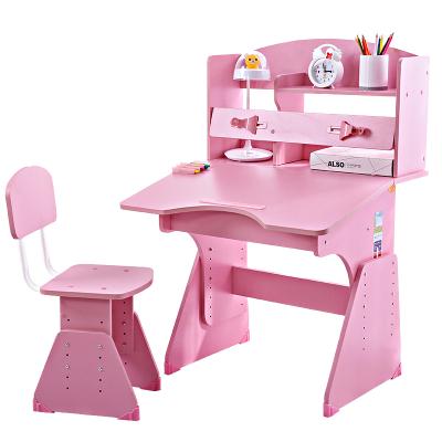 China Ergonomic Adjustable Ergonomic Kids Tables Study Table Pink Children Study Table For Kids for sale