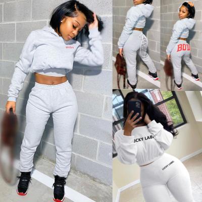 China Autumn QUICK DRY Women's Tracksuits Tracksuits 2 Pieces Outfit Women's Loungewear Set Two Pieces Pant Set for sale