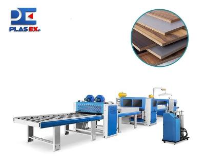 China China Manufacturer Plastic Laminating Machine PVC Film Steel Laminating Machine For PVC Panel Profiles for sale