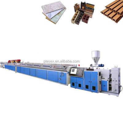 China PVC Steel Plastic Twin Screw Extruder Machine Line For Plastic Extrusion Profiles for sale