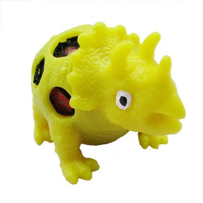 China Worry Relife VR-030 Stegosaurus Dinosaur Toys Set Anti Tpr Stress Ball Release Squeeze Toy for sale