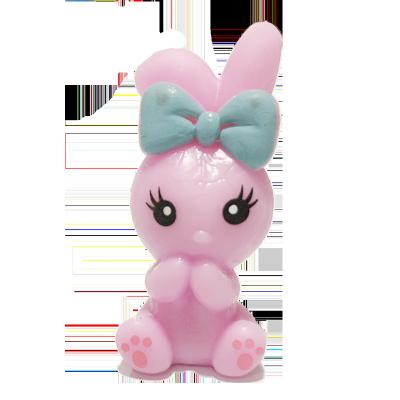 China P-069 TPR Mochi Kawaii Rabbit Widely Used Cute Animal Toys For Girls Lovely Romantic Time Killing for sale