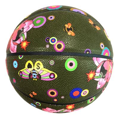 China Freestyle Custom Logo Ball With Balls Display High Quality Basketball for sale