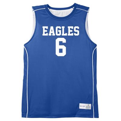 China Factory Direct Sublimation Antibacterial Direct Custom Made Basketball High Quality Cool Mens Baseball Tank Top for sale