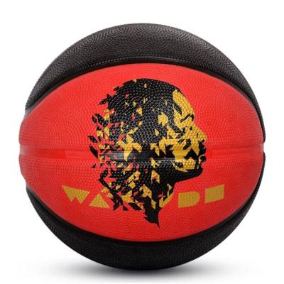 China Basketball Training and Practicing Customize Souvenir Training Fashion Leather Rubber Basketball for sale