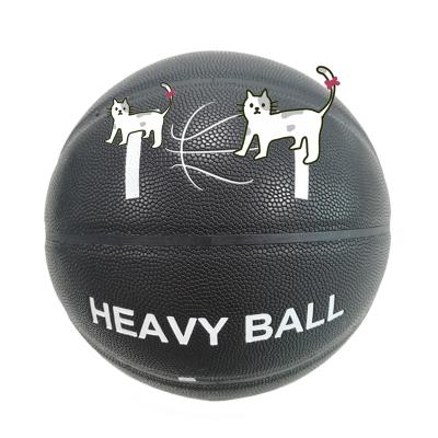 China Custom Heavy Basketball Game Logo 1.3KG Basketball For Training for sale