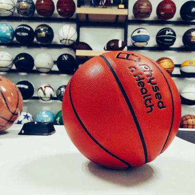 China Professional Custom Japanese Microfiber Game Leather Indoor Basketball Training And Practice Basketball for sale