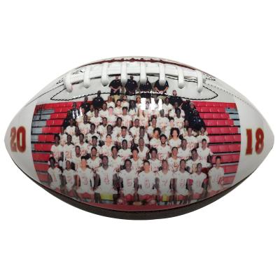 China Customized Color Composite Leather Football Ball Screen Classic American Football Game for sale