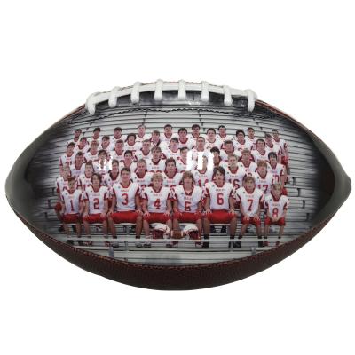 China Game Ball Manufacture Directly Customized Official American Football Ball Photo Printing for sale