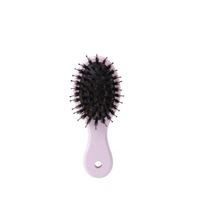 China Cushion Pink Hair Brush Set Three Different Sizes Oval Brush Hair for sale