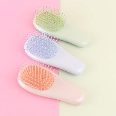 China China Supplier Wholesale Chinese Supplier Mini Cushion Air Cushion Hairbrush Colorful Straight Hair Brushes For Kids For Traveling for sale