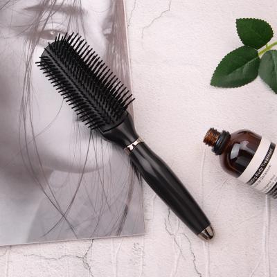 China Men's Hair Brushes New Row Creative Art Pattern Bristle Nylon Hair Brushes Nylon Hair Brush Good Quality Men's Hair Brushes for sale