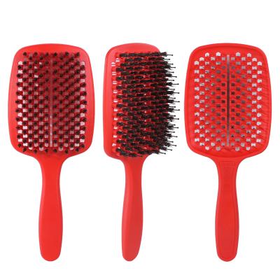 China Hot sale cushion or detangle hair brush detangling hair brush and plastic hair brush detangle wholesale for sale