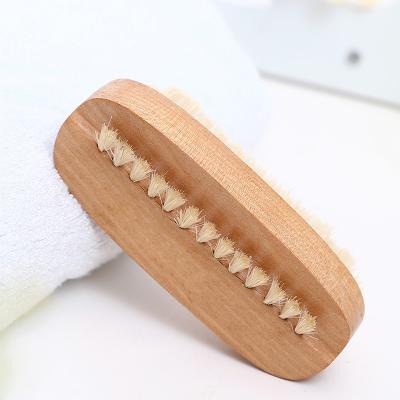 China Nail Brush Double Sided Handnail Brush Smooth Fingers Nail Brush Bathroom Foot Brush With Private Label for sale