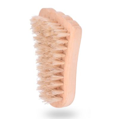 China Free Wooden Nail Brush Nail Brush OEM Factory Supply Sample Nail Cleaning Brush Home Use Plug Nail Brush for sale